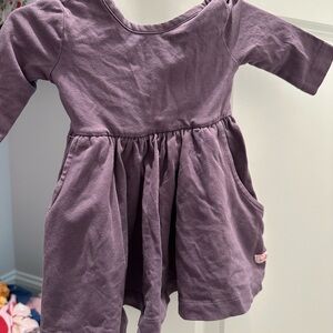 Ruffle Butts Baby Girl 3-6 month Purple Dress